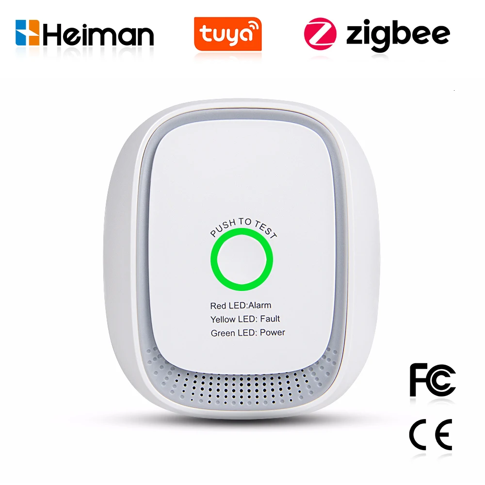 Home Security System - Sensor de Gás Combustível HEIMAN Zigbee