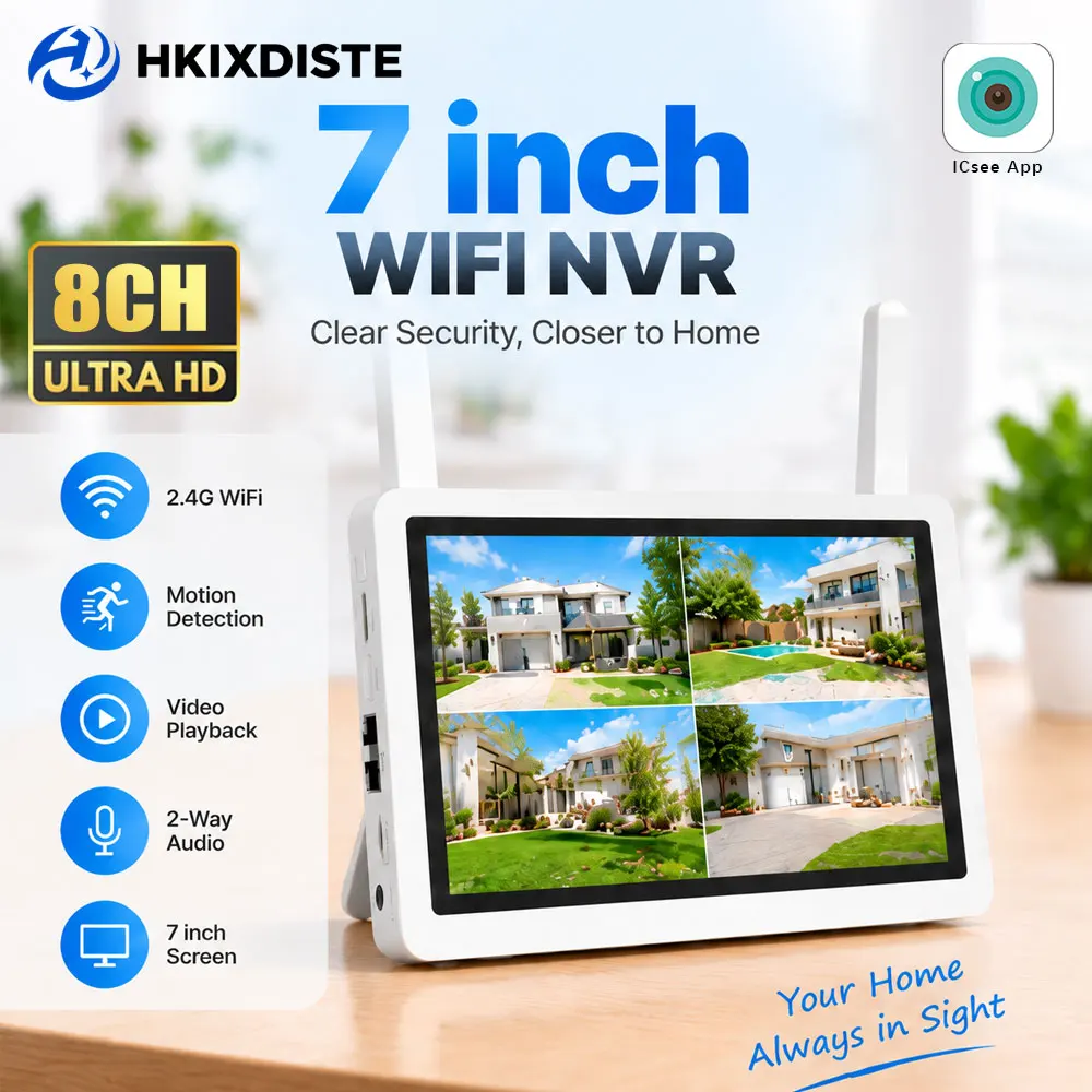 Home Security Kit - Sistema de Câmeras de Segurança NVR