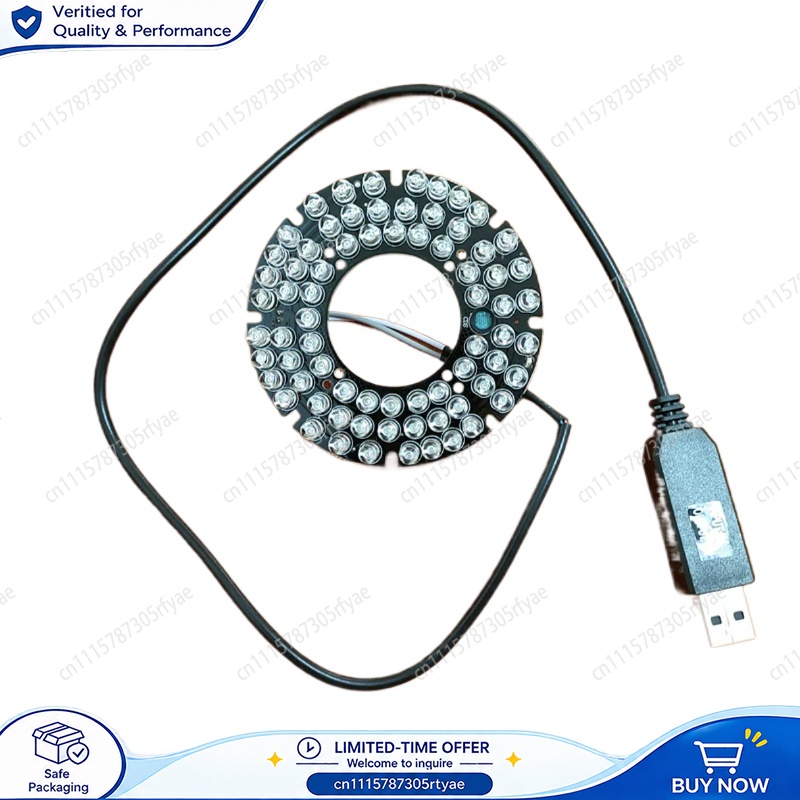 Home Security With Camera - Luz de Preenchimento Infravermelha 5V USB