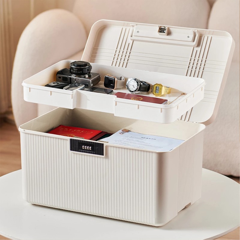 Home Security Safe - ‌ Caixa de armazenamento com tampa