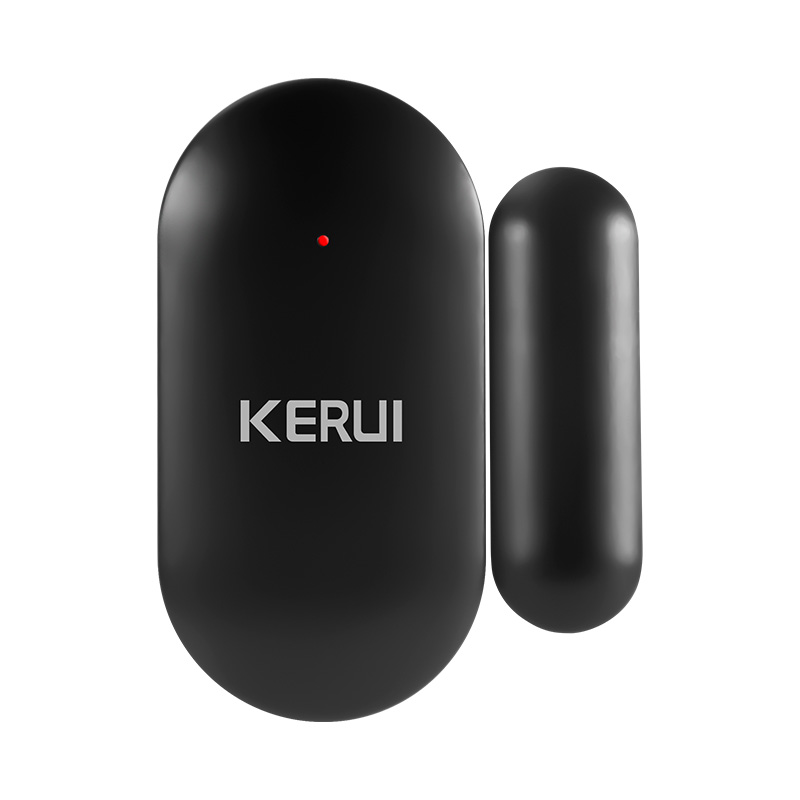 Home Security Kit - KERUI-Sensor de porta magnética sem fio,