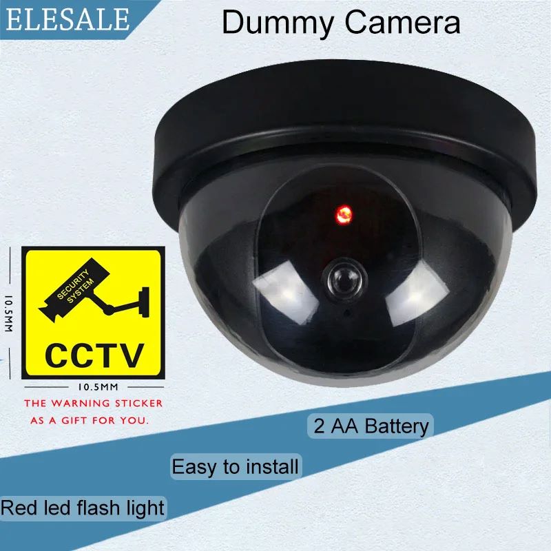 Fake Camera Dummy - Câmera manequim piscando led câmera falsa