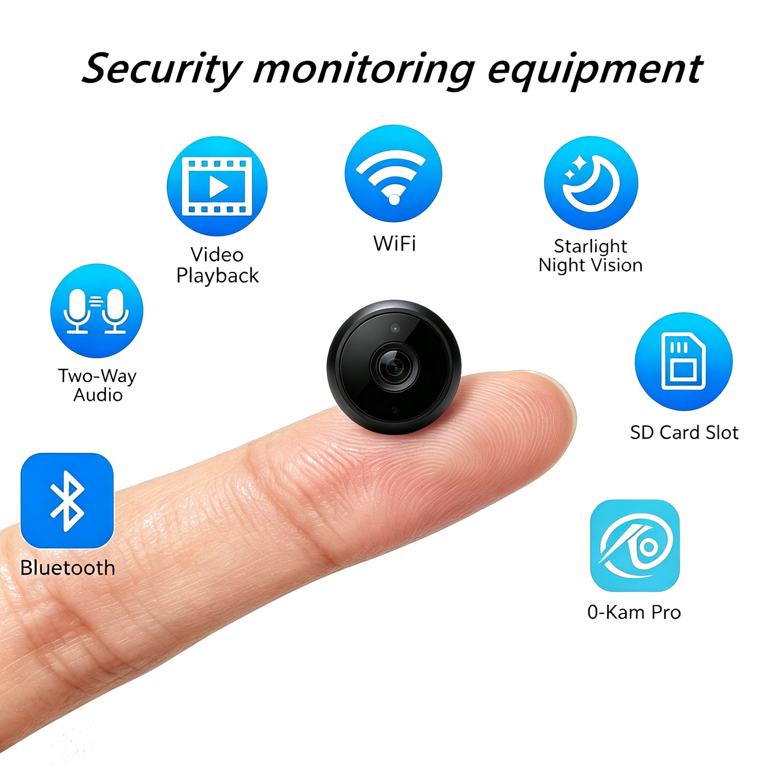 Home Security Kit - Kit Completo de Vigilância Residencial Interna