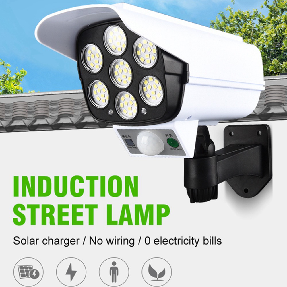 Fake Camera Dummy - Luzes Solares com Sensor de Movimento