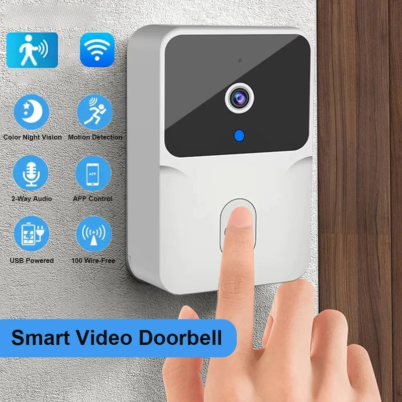 Home Security Video Systems - Campainha de Vídeo WiFi Inteligente para