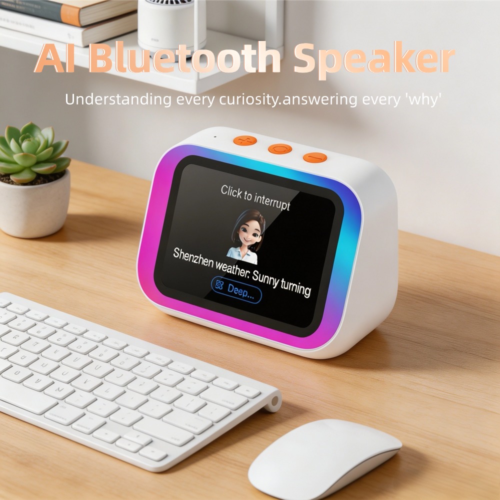 Home Security Gadgets - Caixa de Som Bluetooth AI 5.4