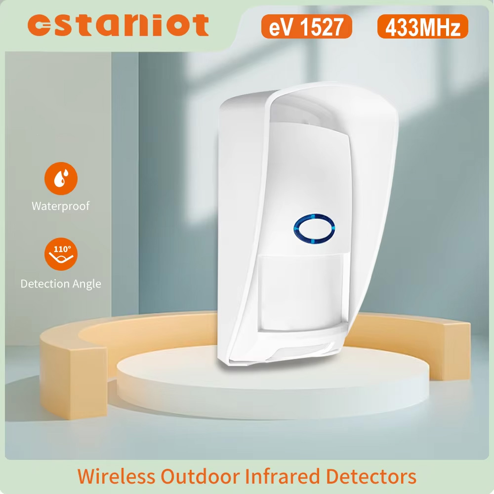 Home Security Yard Sign - Staniot 433mhz mini detector de movimento