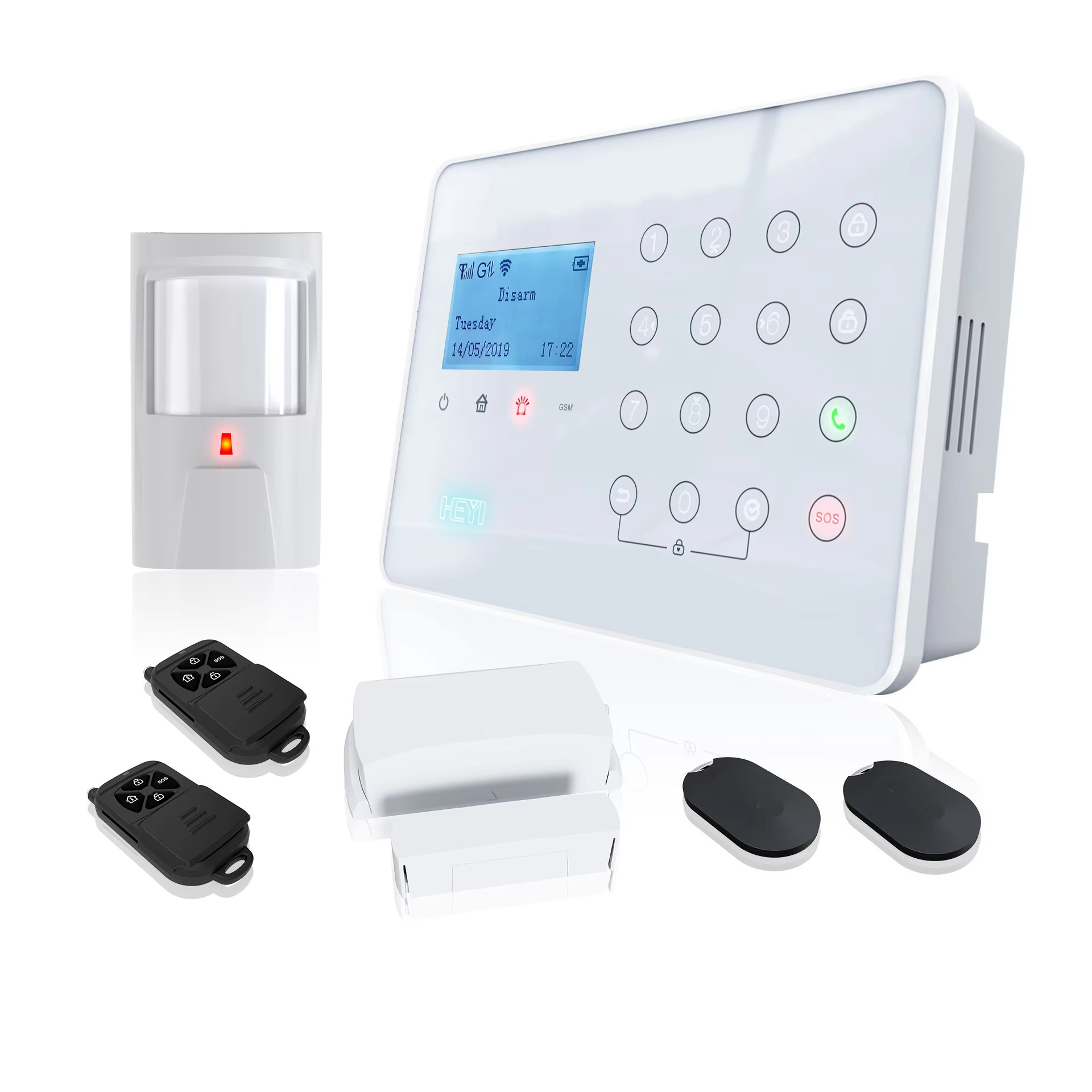 Home Security System - Sistema de alarme sem fio, sistemas