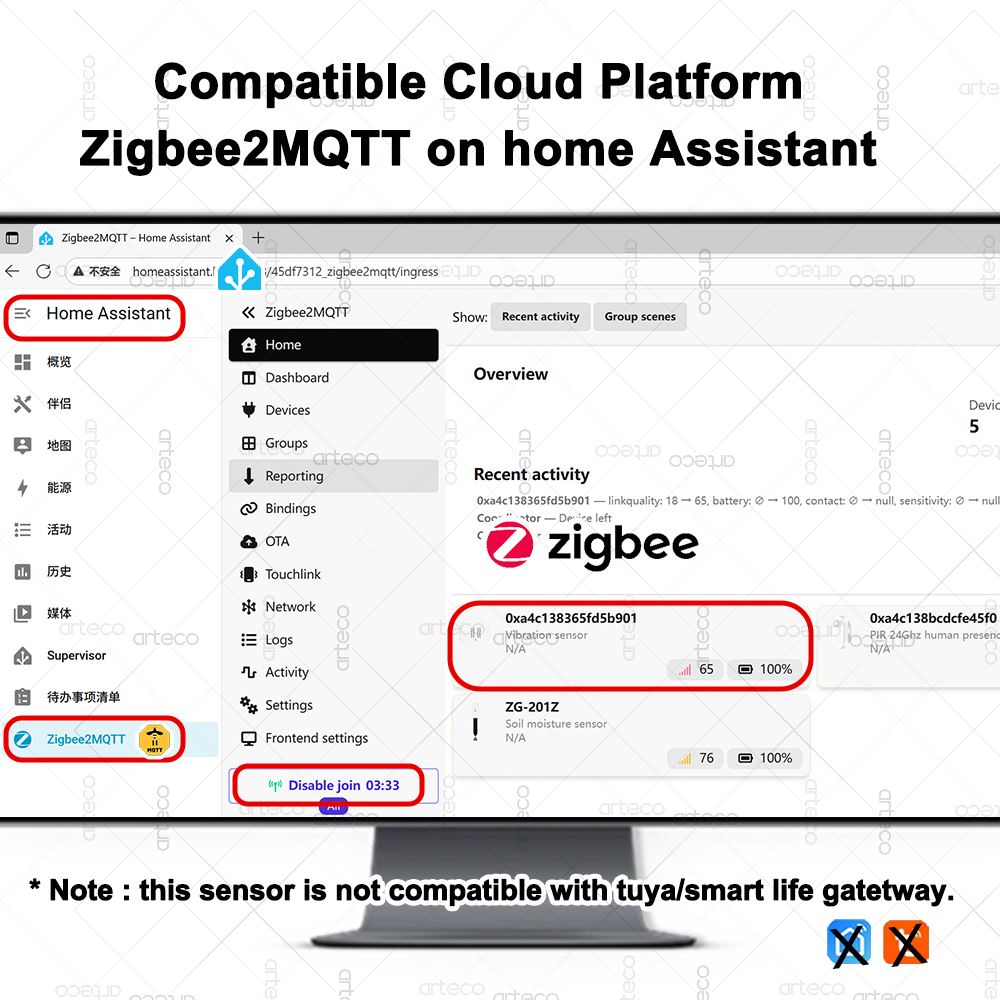 Inteligente zigbee 3.0 sensor  - Home Security Tools avaliação e preço