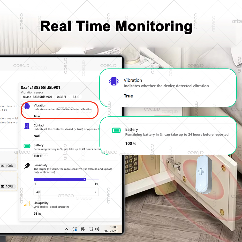 Inteligente zigbee 3.0 sensor  - Home Security Tools avaliação e preço