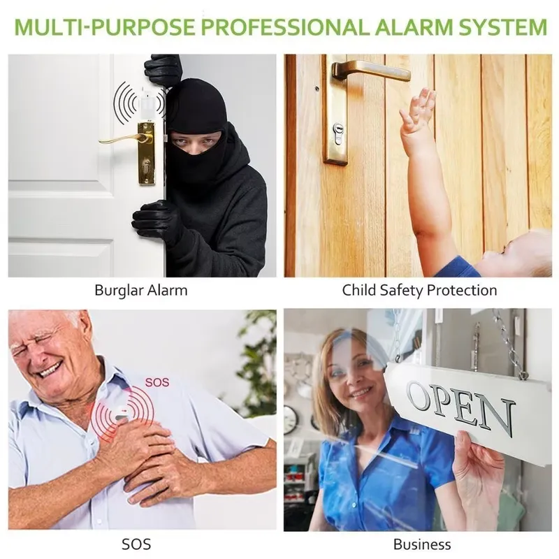 Kit de Alarme Contra Roubo par - Home Security Kit avaliação e preço