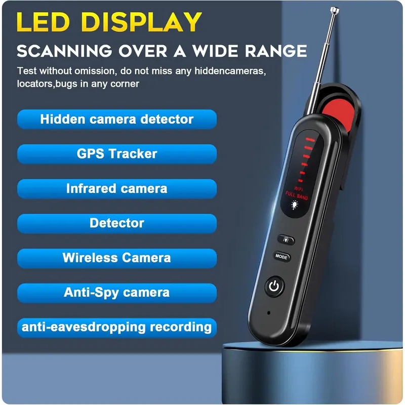 Detector de Câmeras Ocultas 20 - Home Security System avaliação e preço