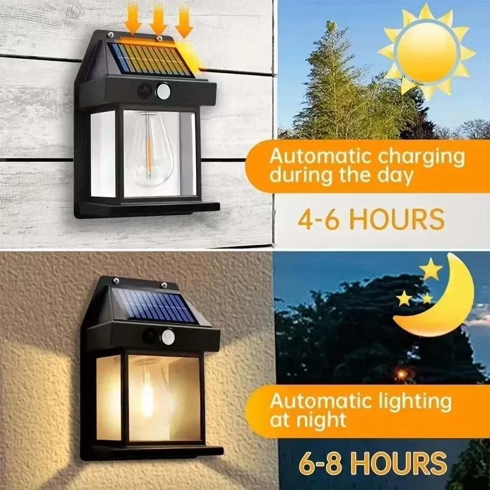 Luz de Parede Solar Externa de - Home Security Yard Sign avaliação e preço