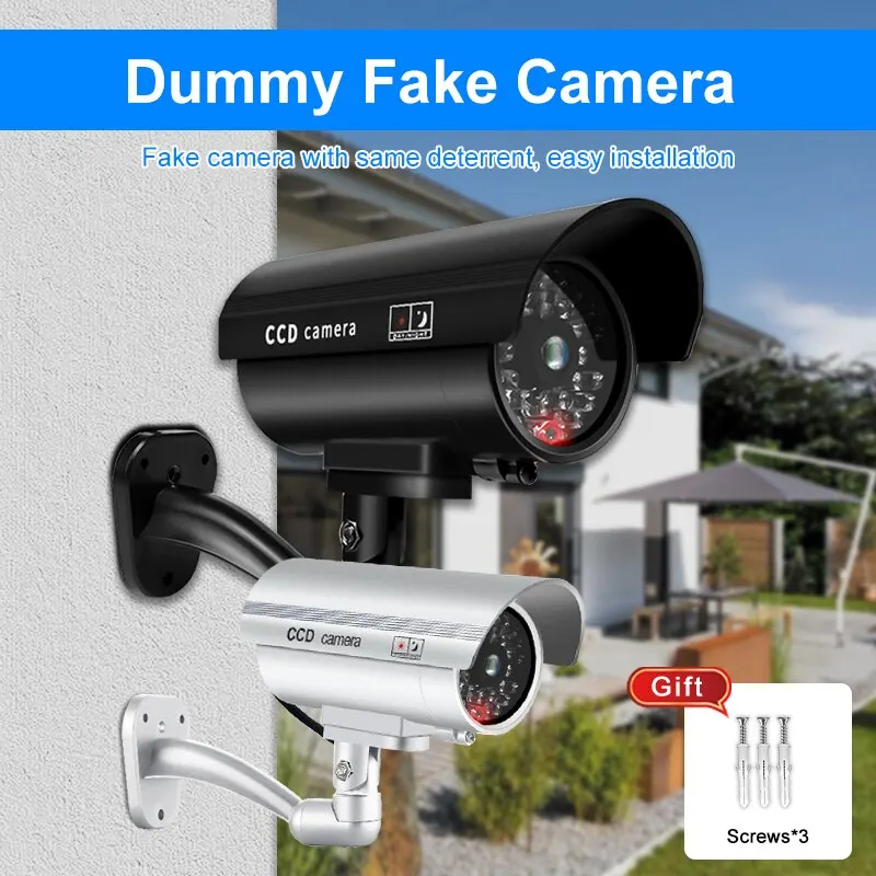 Câmera de segurança falsa à pr - Fake Camera Dummy avaliação e preço