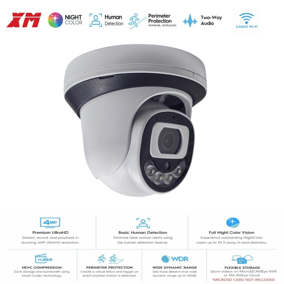Câmera de Segurança WiFi 4MP I - Home Security Video Systems avaliação e preço