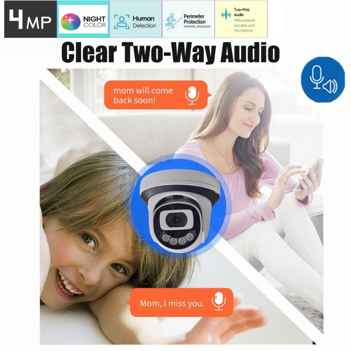 Câmera de Segurança WiFi 4MP I - Home Security Video Systems avaliação e preço