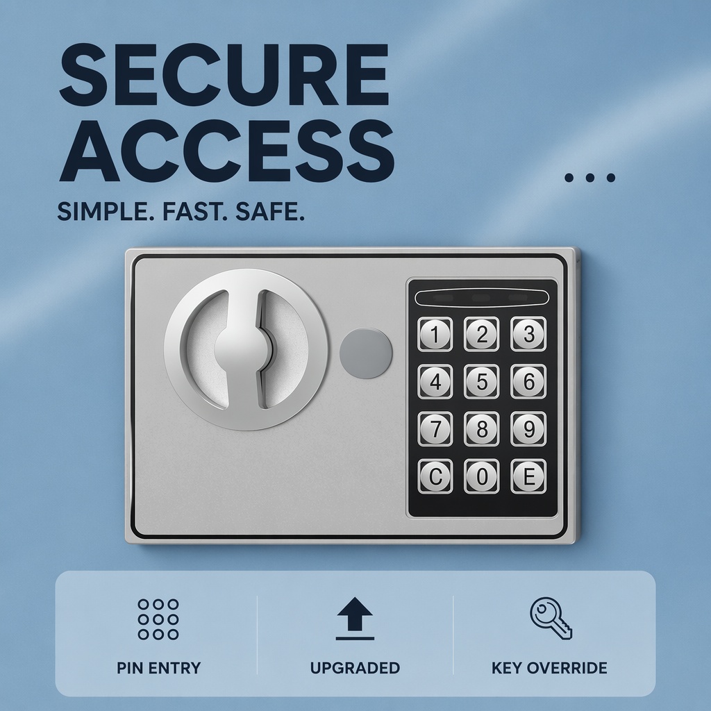 Cofre Eletrônico Digital de Aç - Home Security Safe avaliação e preço