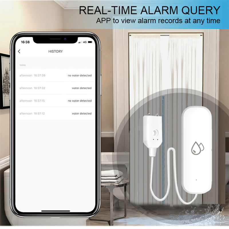 Sensor de Alarme de Vazamento  - Home Security Gadgets avaliação e preço