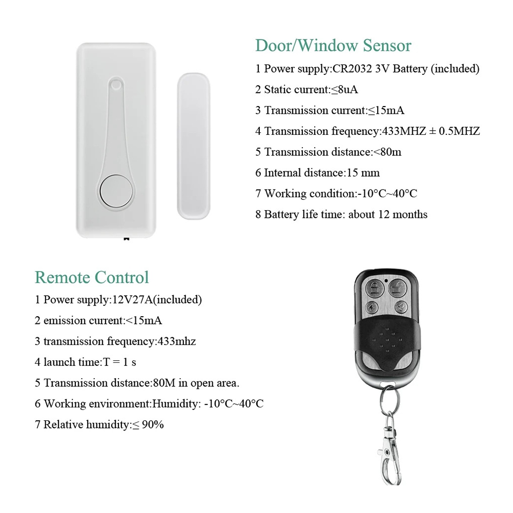 AA60-Tuya Smart Motion Door Wi - Home Security Kit avaliação e preço