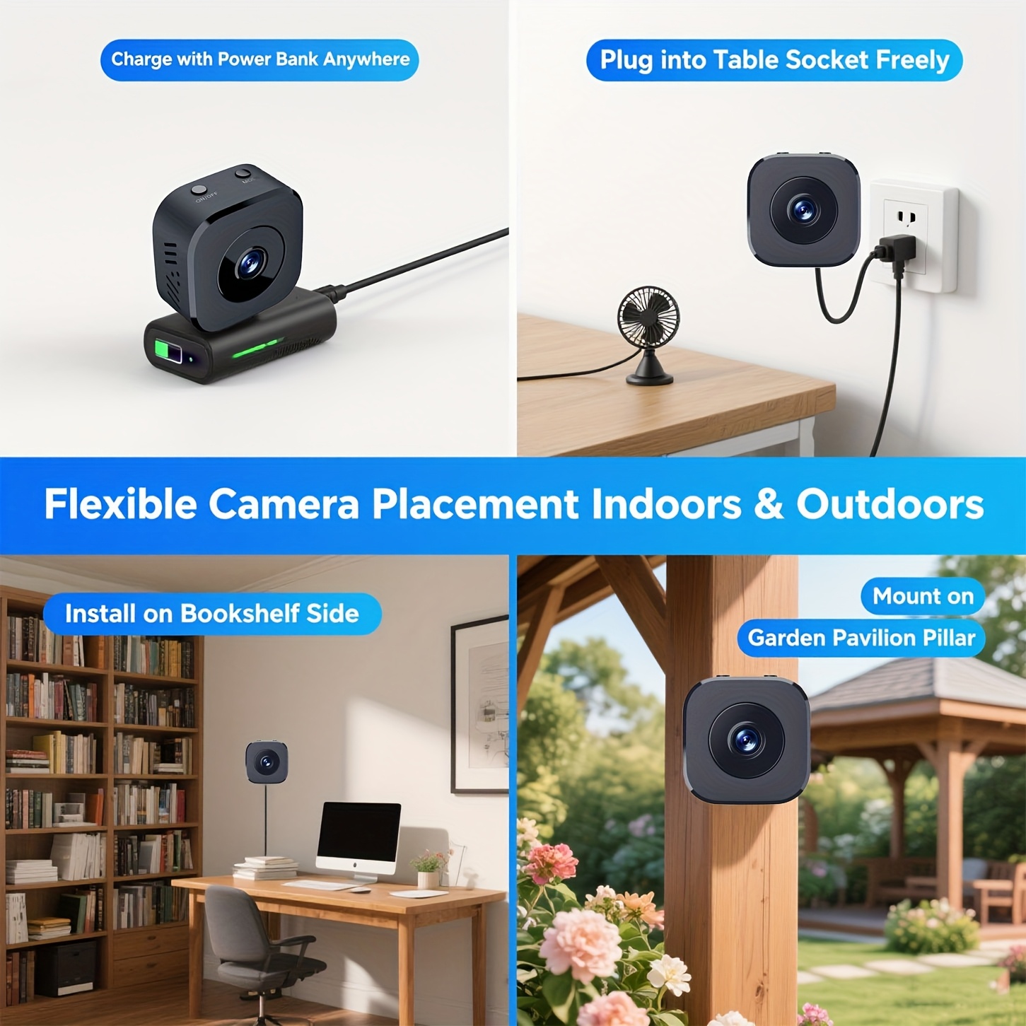 1080p hd mini câmera wi-fi seg - Home Security With Camera avaliação e preço
