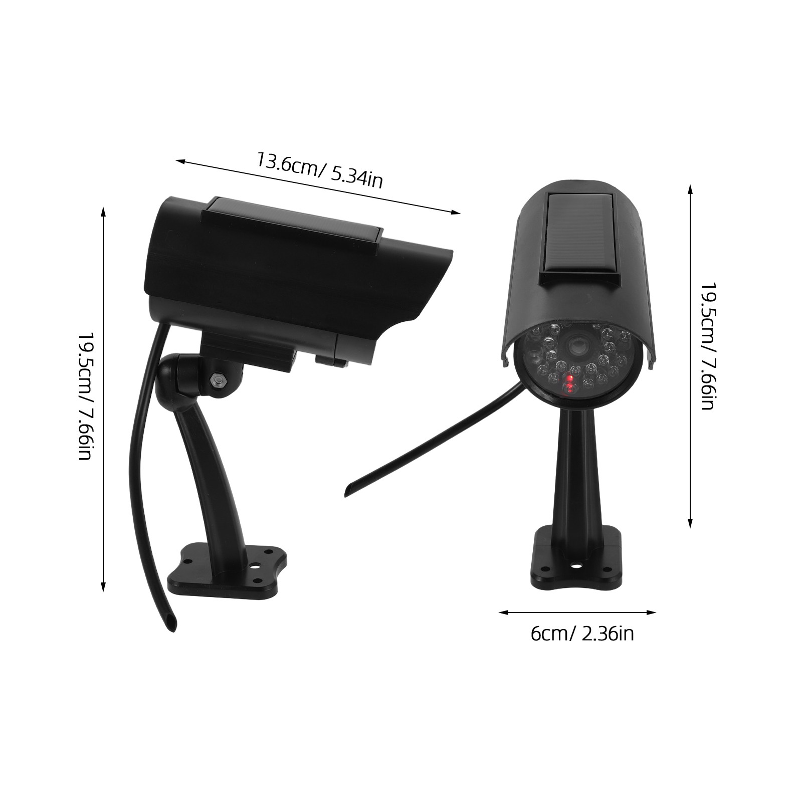 2 unidades de câmaras de segur - Fake Camera Dummy avaliação e preço