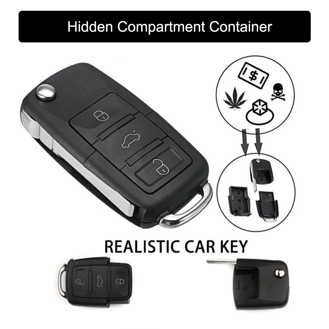 Criativo Mini Dummy Car Key Hi - Home Security Safe avaliação e preço