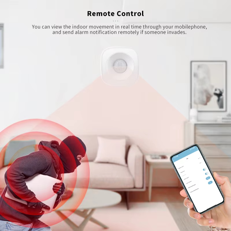 Tuya zigbee/wifi pir sensor de - Home Security Tools avaliação e preço