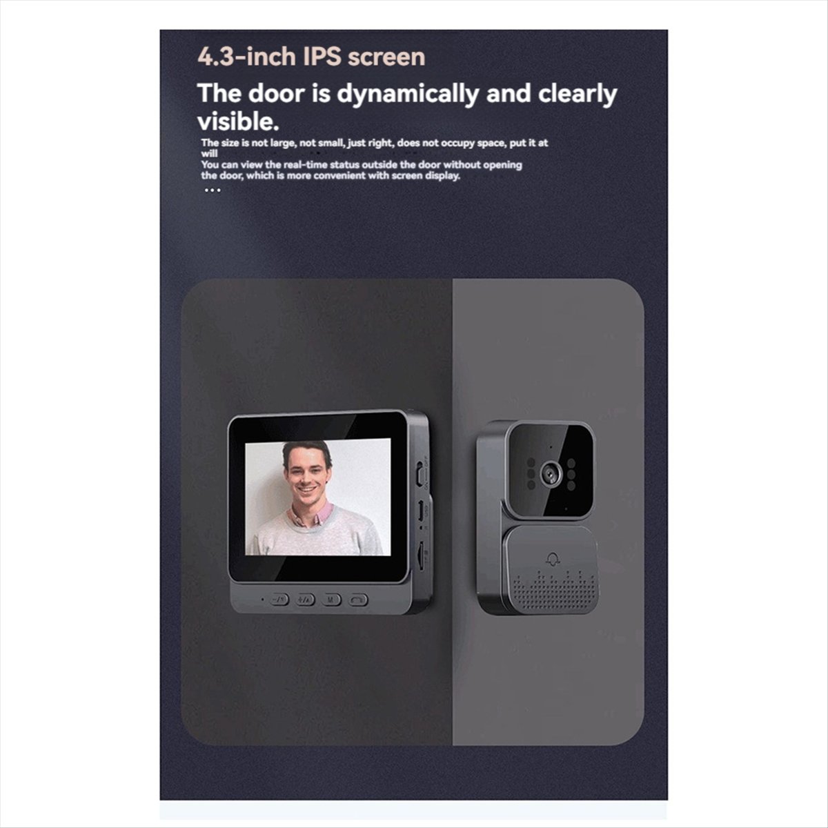 AU47 - Câmera de Vídeo Interco - Home Security With Camera avaliação e preço